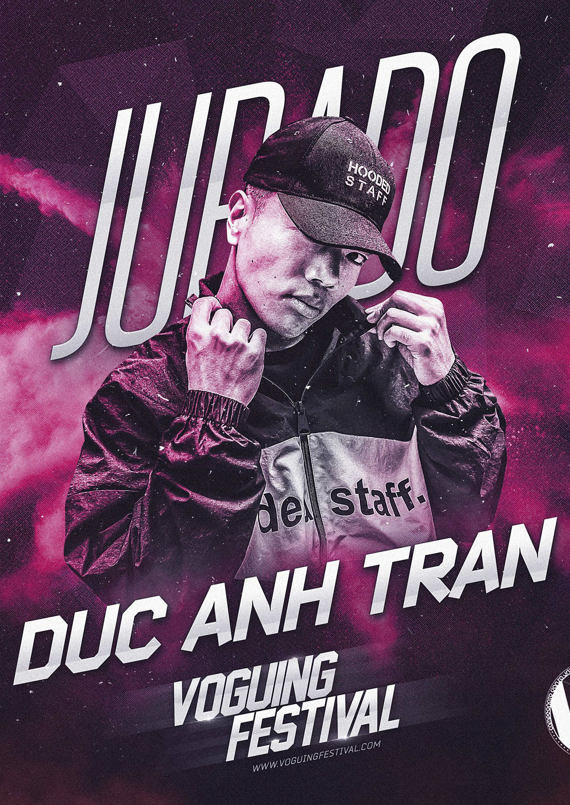 Duc Anh Tran jurado Campeonato Danza Urbana Voguing Festival